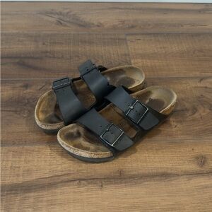 Black Birkenstocks